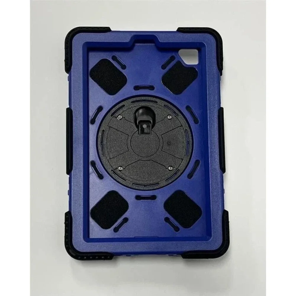 360 Degree Rotating Case Three Layers Protection Kickstand Hand/Shoulder Strap
